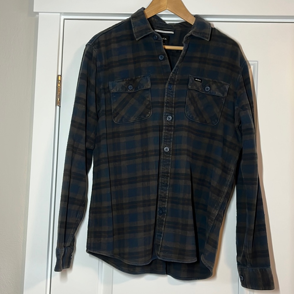 L RVCA Flannel